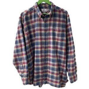 Southern Tide Soft Mulitcolored Flannel Long Sleeve Shirt Size XL